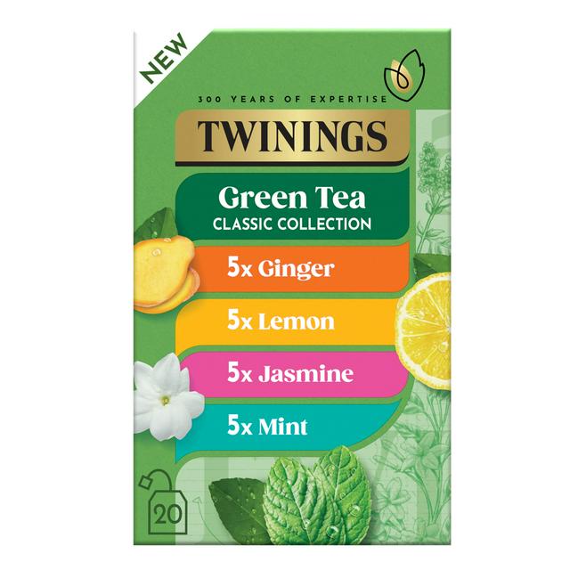 Twinings Green Tea Classic Collection Tea Bags x20 42.5g