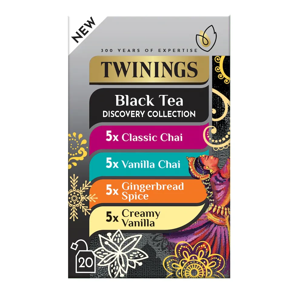 Twinings Black Tea Discovery Collection  20 Tea Bags 40g