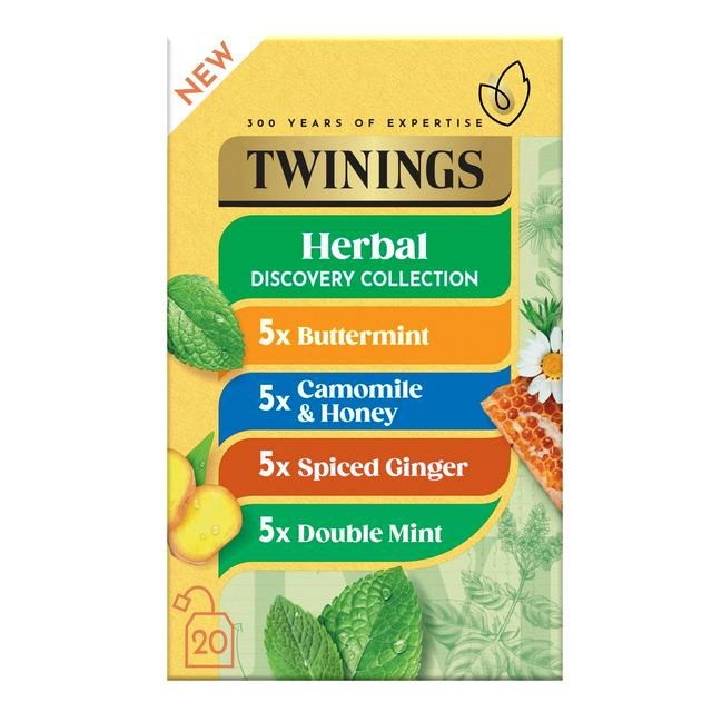 Twinings Herbal Discovery Collection Tea Bags x20 36.25g