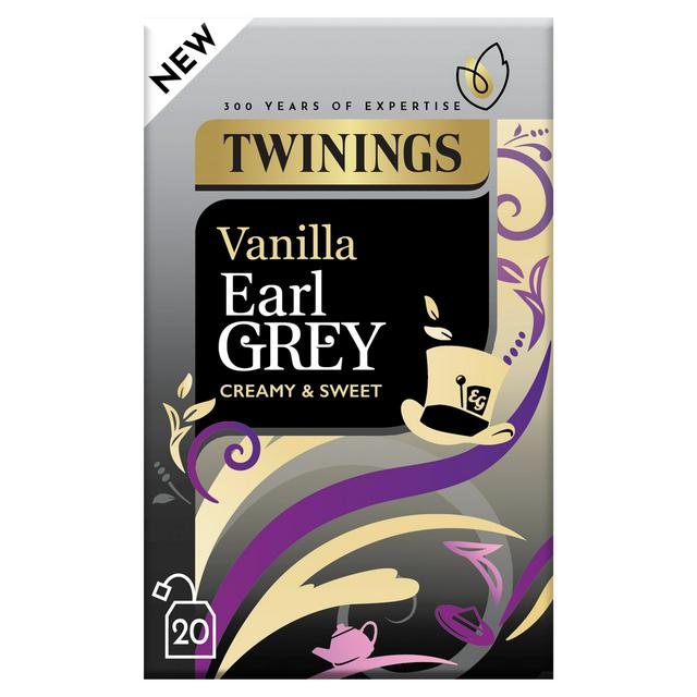 Twinings Vanilla Earl Grey Tea Bags x20 40g