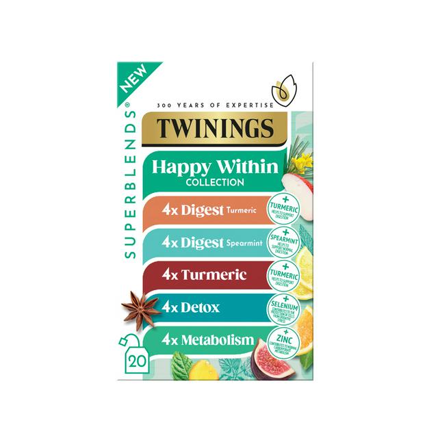 Twinings 20 x Happy Within Tea Collection 39g