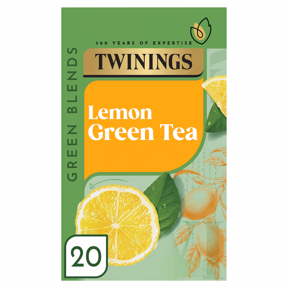 Twinings Lemon Green Tea 20 Pack 40g