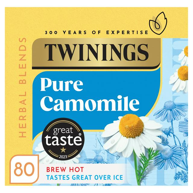 Twinings Pure Camomile Tea, 80 Tea Bags