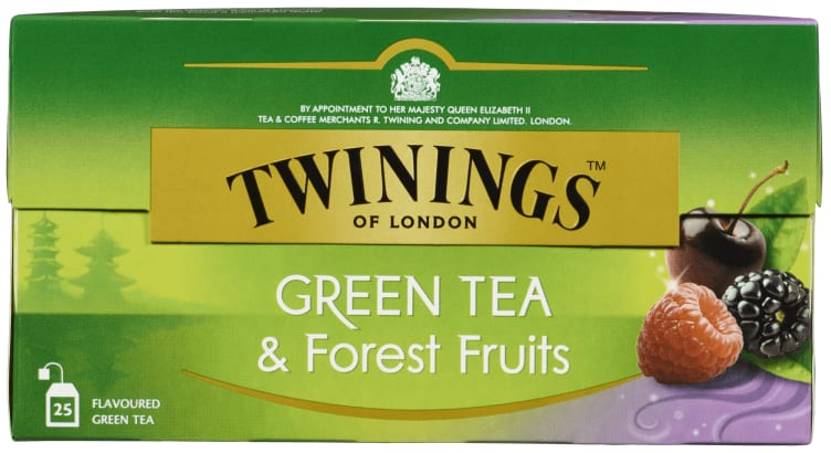Skogsbær Grønn Te 25pos Twinings