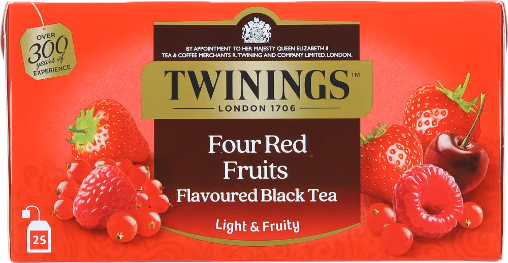 Four Red Fruits Tea 25 poser, 25 stk