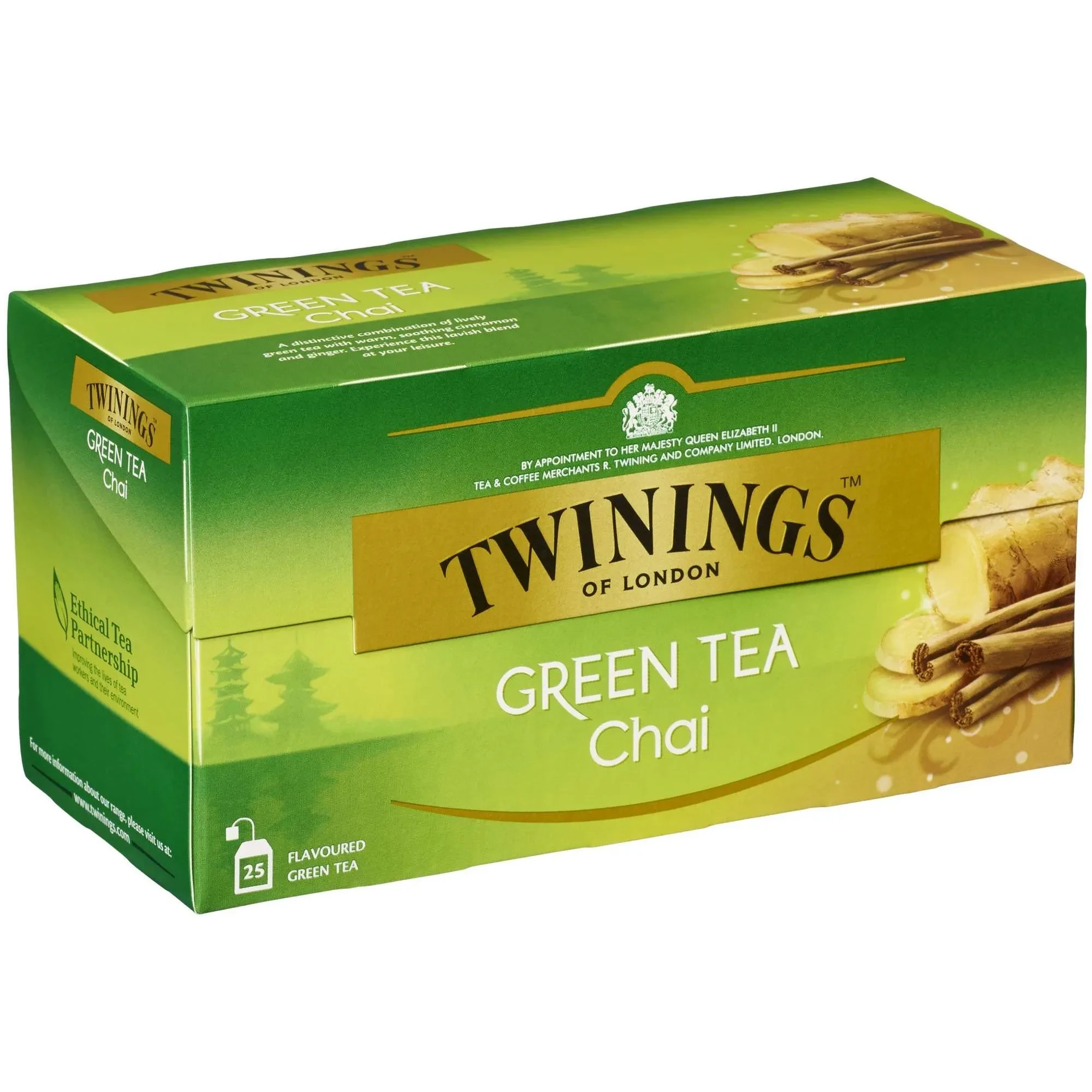 Twinings Grønn Te Chai 25bg