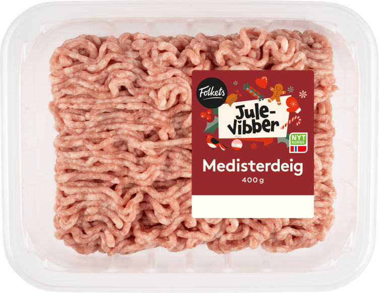 Medisterdeig Folkets Julevibber 400g