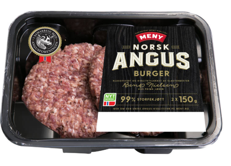 Angusburger 2x150g Meny
