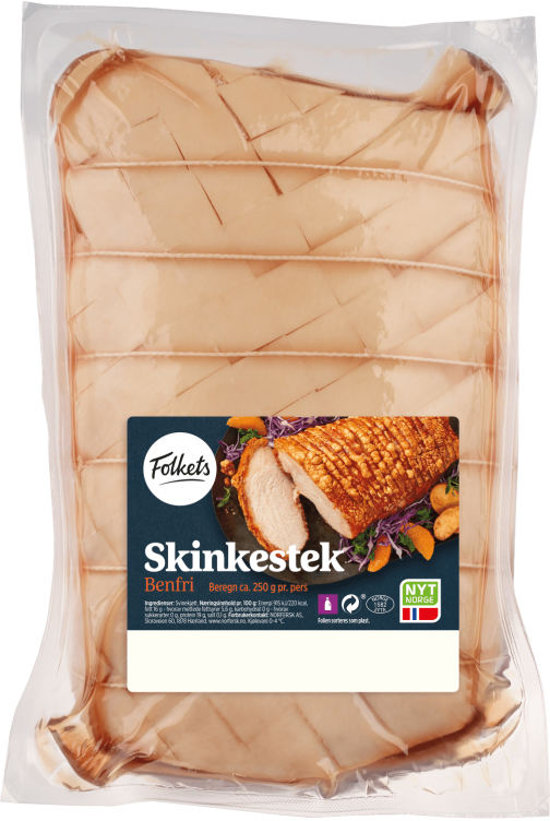 Skinkestek Surret Benfri Ca2kg Folkets