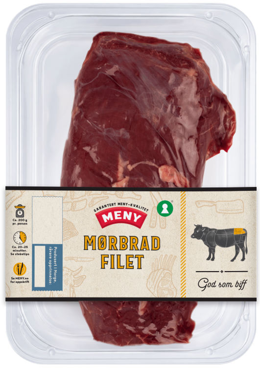 Storfe Mørbradfile Ca700g Meny