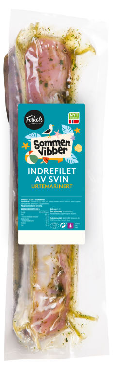 Svin Indrefilet Urtemarinert Ca570g Sommervibber