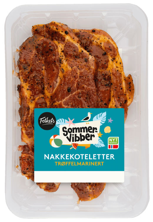 Svin Nakkekotelett Trøffelmar.Ca480g Sommervibber