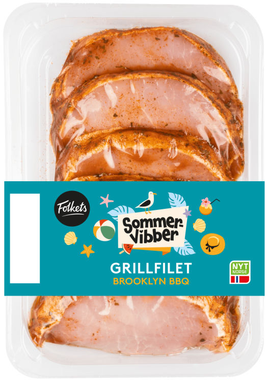 Svin Grillfilet Krydret Ca600g Sommervibber