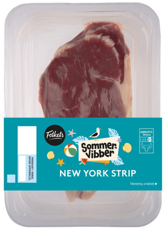 Storfe Newyork Strip Ca300g