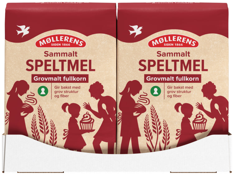 Speltmel Sammalt Møllerens
