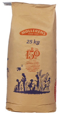 Speltmel Sammalt Sekk 25kg Møllerens