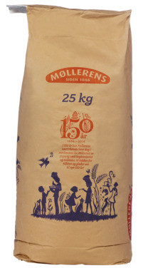 Hvete Sammalt Fin Sekk 25kg Møllerens