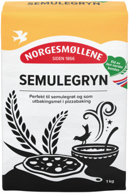 Semulegryn 1kg, Norgesmøllene