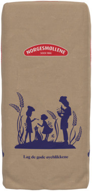 Byggryn Hele, 25kg Norgesmøllene