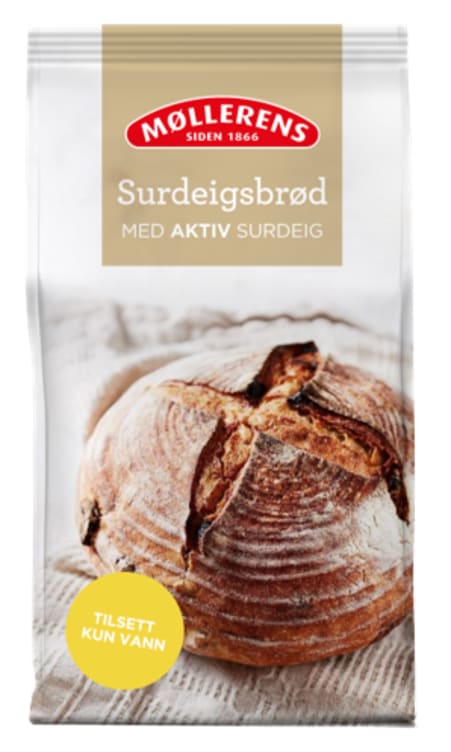 Surdeigsbrød Melmix 500g Møllerens