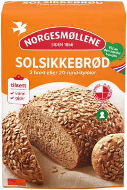 Solsikkebrød, 1kg Norgesmøllene