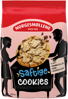 Cookies Saftig, 320g