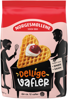 Vafler 500g Norgesmøllene