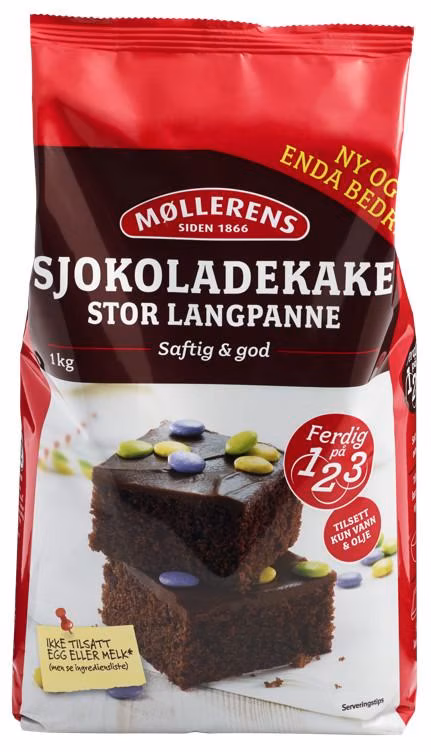 Sjokoladekake 1 kg