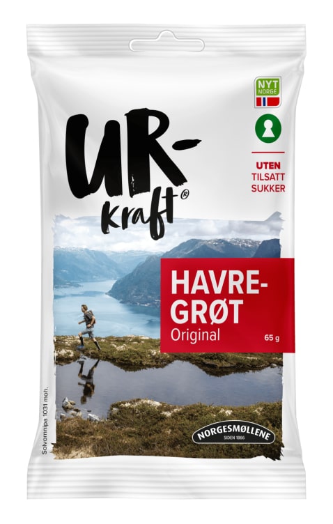 Havregrøt u/Sukker God Tur 65g Møllerens