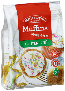 Muffins Glutenfri 303g Møllerens