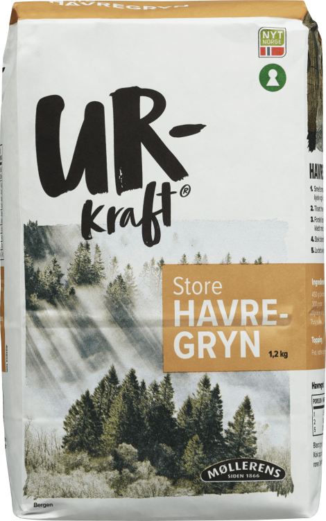 Havregryn Store 1,2kg Urkraft