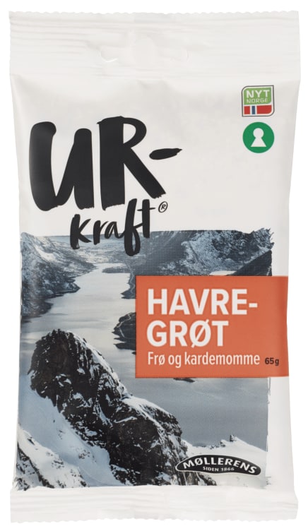 Havregrøt Frø/Kardemomme 65g Urkraft