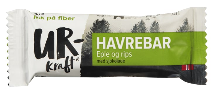 Urkraft Havrebar Eple&Rips m/Sjokolade 40g