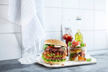 Hamburgerbrød Chicago 90gx48stk Hatting