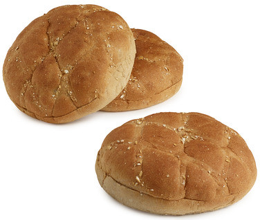 Hamburgerbrød Buffalo Havre 90gx48stk Hatting