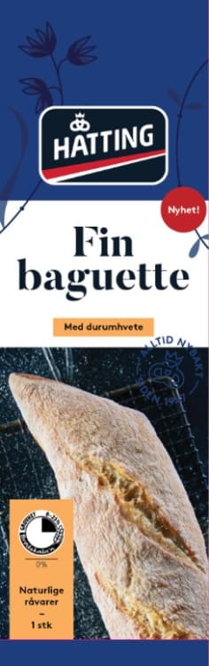 Baguette Fin 185g Hatting