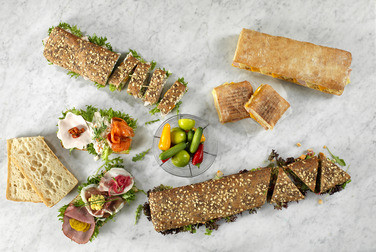 Longbread Grov Tin Server 460x12stk