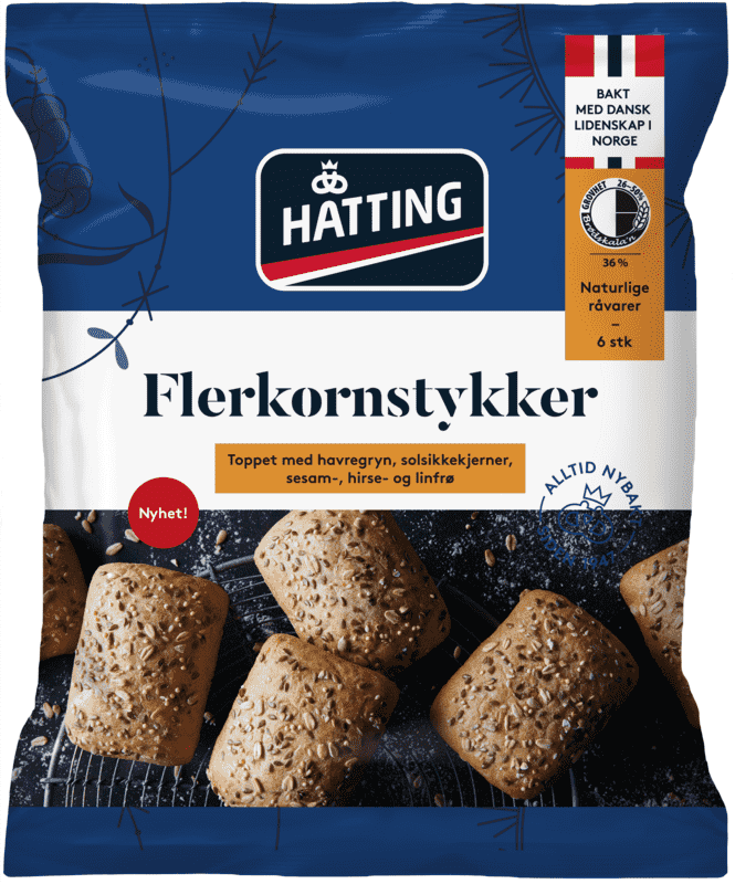 Hatting Flerkornstykker 420g