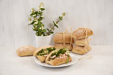 Ciabatta Mini Fin Tin Server 60gx140stk