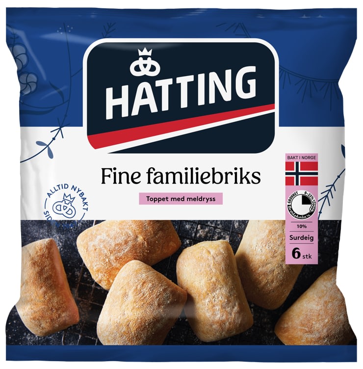 Familiebriks Fine 6stk 360g Hatting