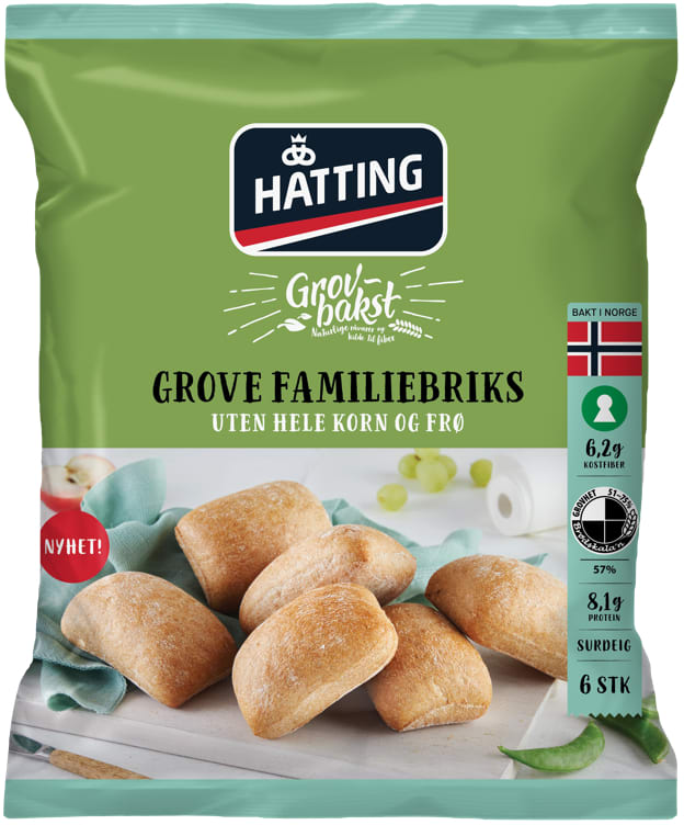 Grove Familiebriks 420g Hatting