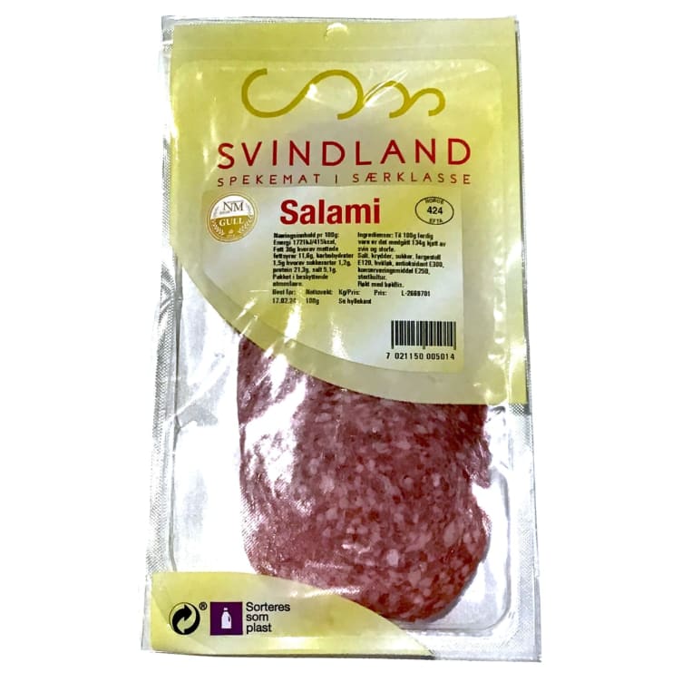 Sørlandssalami 100g Svindland