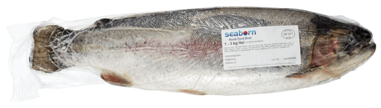 Ørret hel frossen Str 1-3kg 20kg