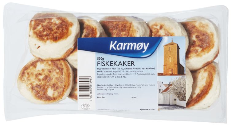 Fiskekaker 500g Karmøy