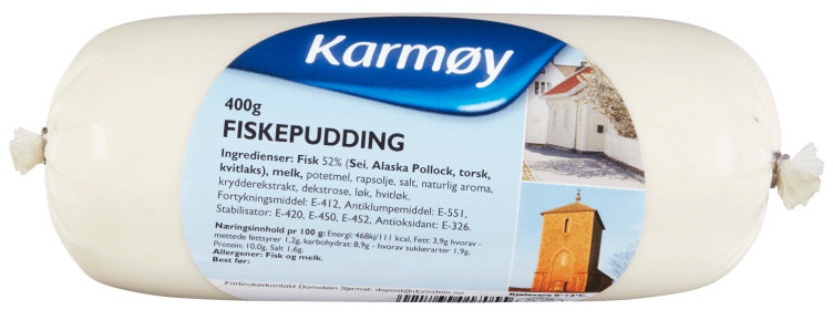 Fiskepudding 400g Karmøy