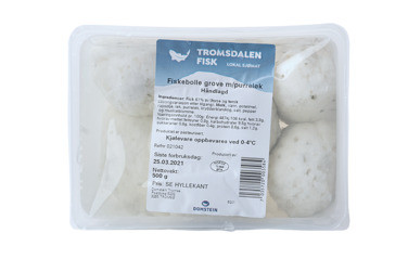 Fiskeboller Grove 500g Tromsdalen