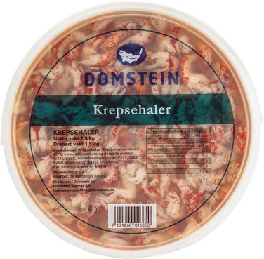 Krepsehaler i Lake 1.5kg Domstein