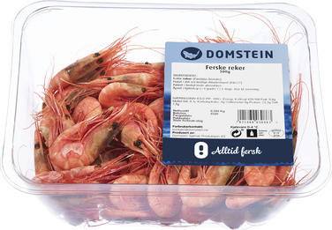 Reker Kokte Ferske 500g