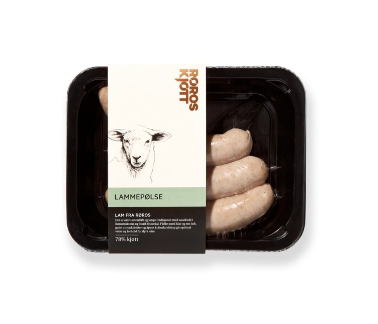 Lammepølse 240g Røroskjøtt