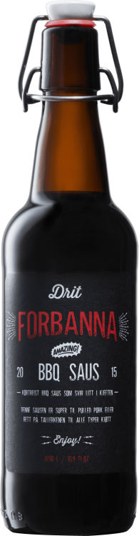 Bbq Saus 500g Drit Forbanna